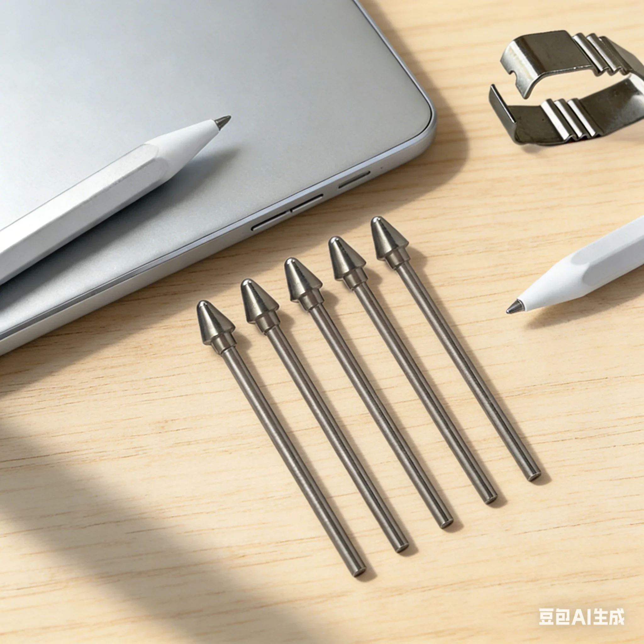 Handwritten Pen Tip Kit For Samsung Galaxy-TabS11/S11 Ultra Tablet Handwriting Pen Metal Replacement Refills With Clip