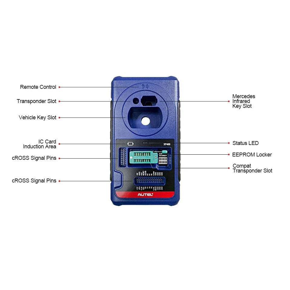 Autel Xp400 Pro Key Programmer Key And Chip Programmer Work With Autel Maxiim Im608 Im508 Im608 Pro