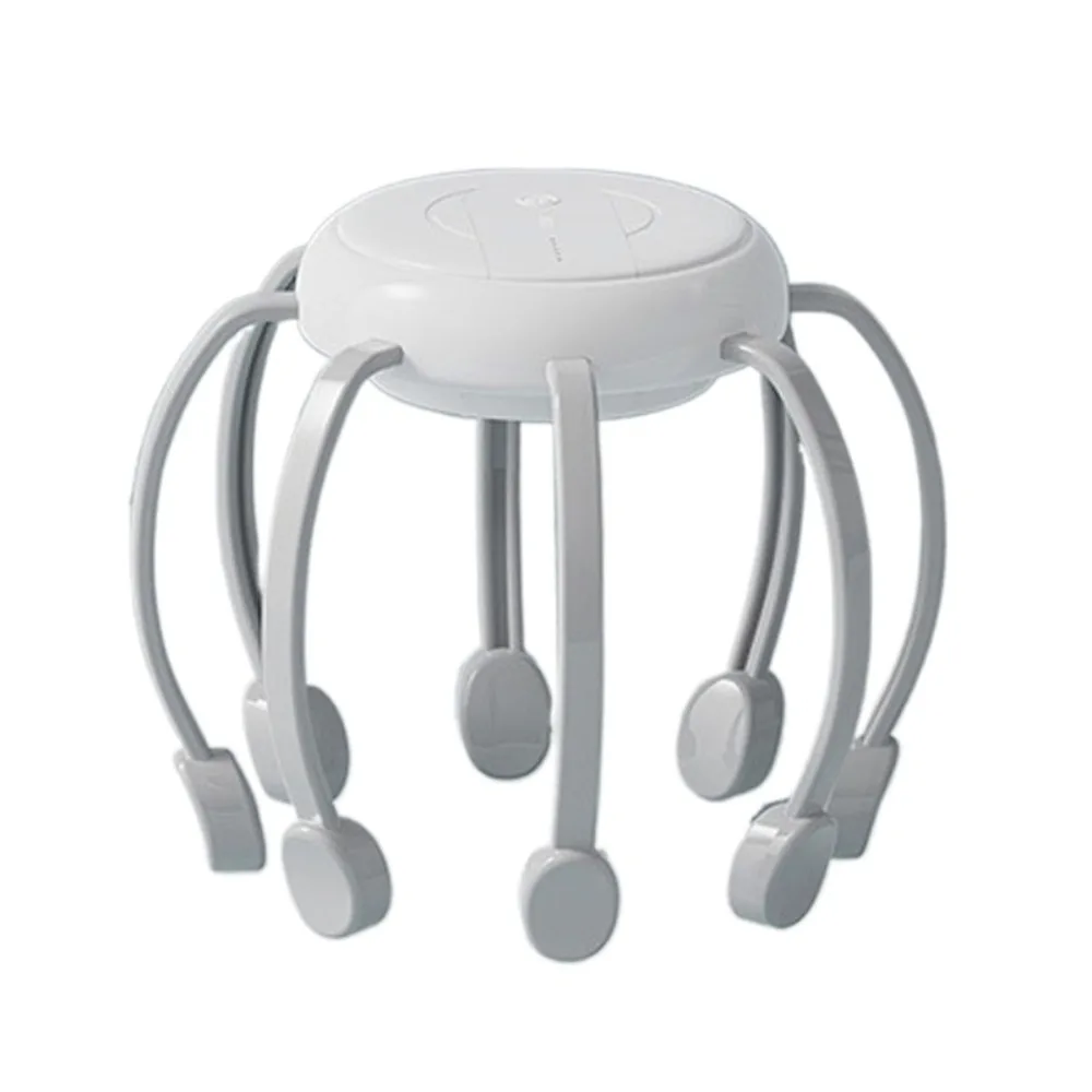 Practical Eight Claws Electric Head Massager Intelligent Automatic Head Massage Machine 5 Modes Multi-touch Scalp Massager Gift