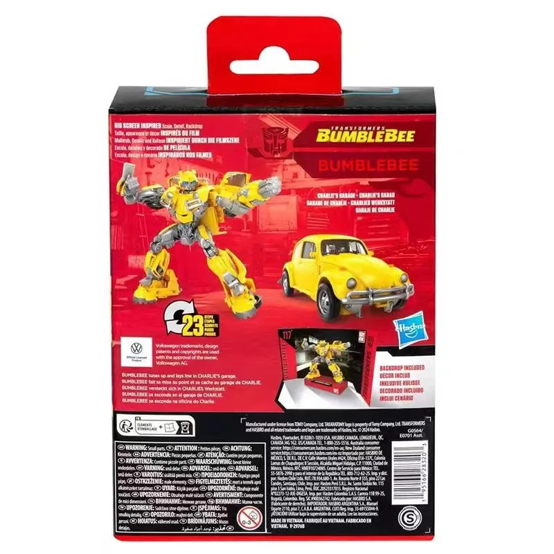 Original Hasbro Transformers SIUDIO SERLES SS-116 BUMBLEBEE Anime Figure Toy Collection Model view 5