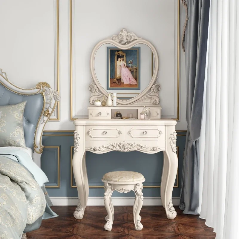 

Makeup Storage Vanity Table Cosmetics Cheap College Dorm Essentials Dressing Table Accent Penteadeira Chinese Style Furniture