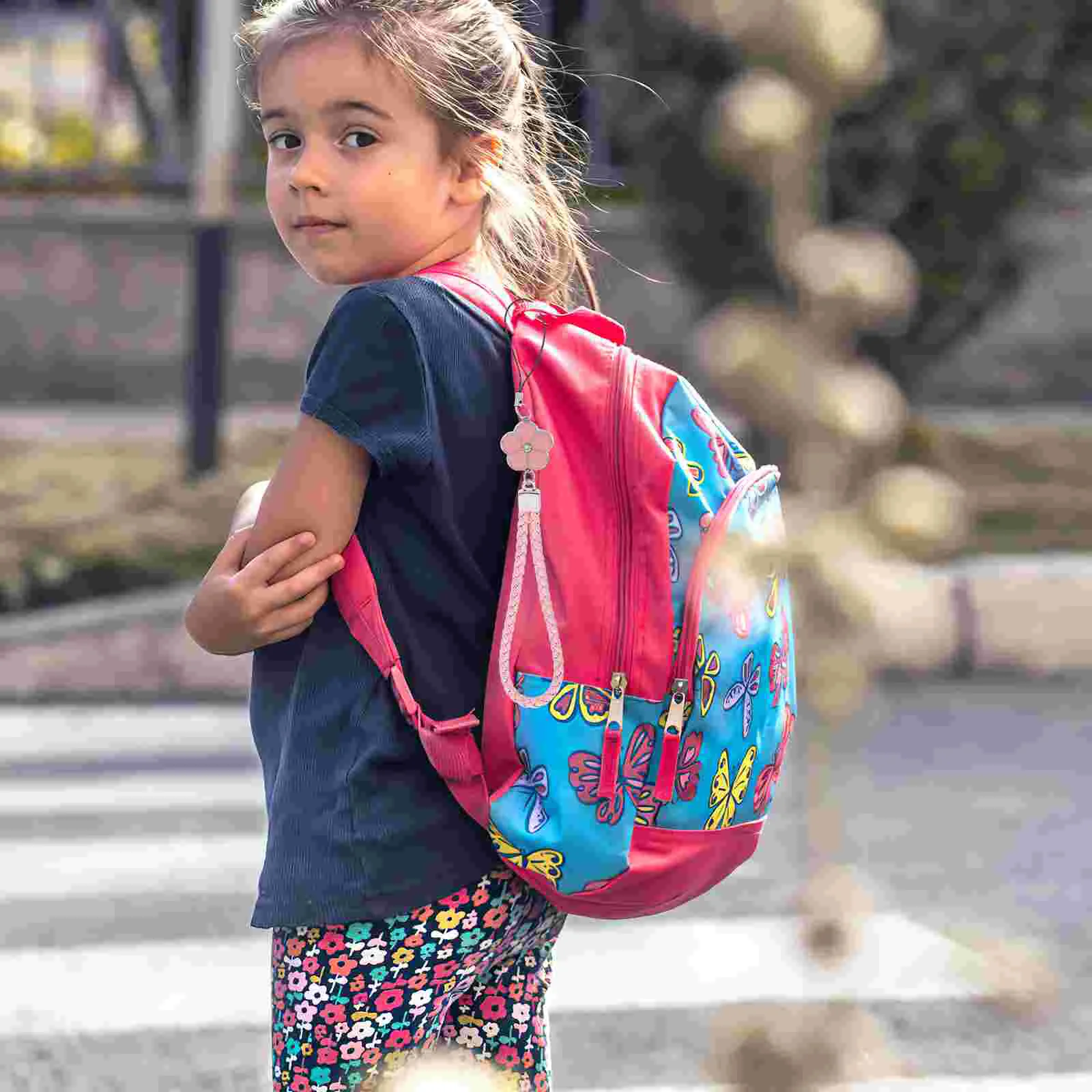 4 Pcs Phone Lanyards Keychains Wear Resistant Decorative Replacement Chains for Bags Phones Keys Work Cards Cover Strap Badge