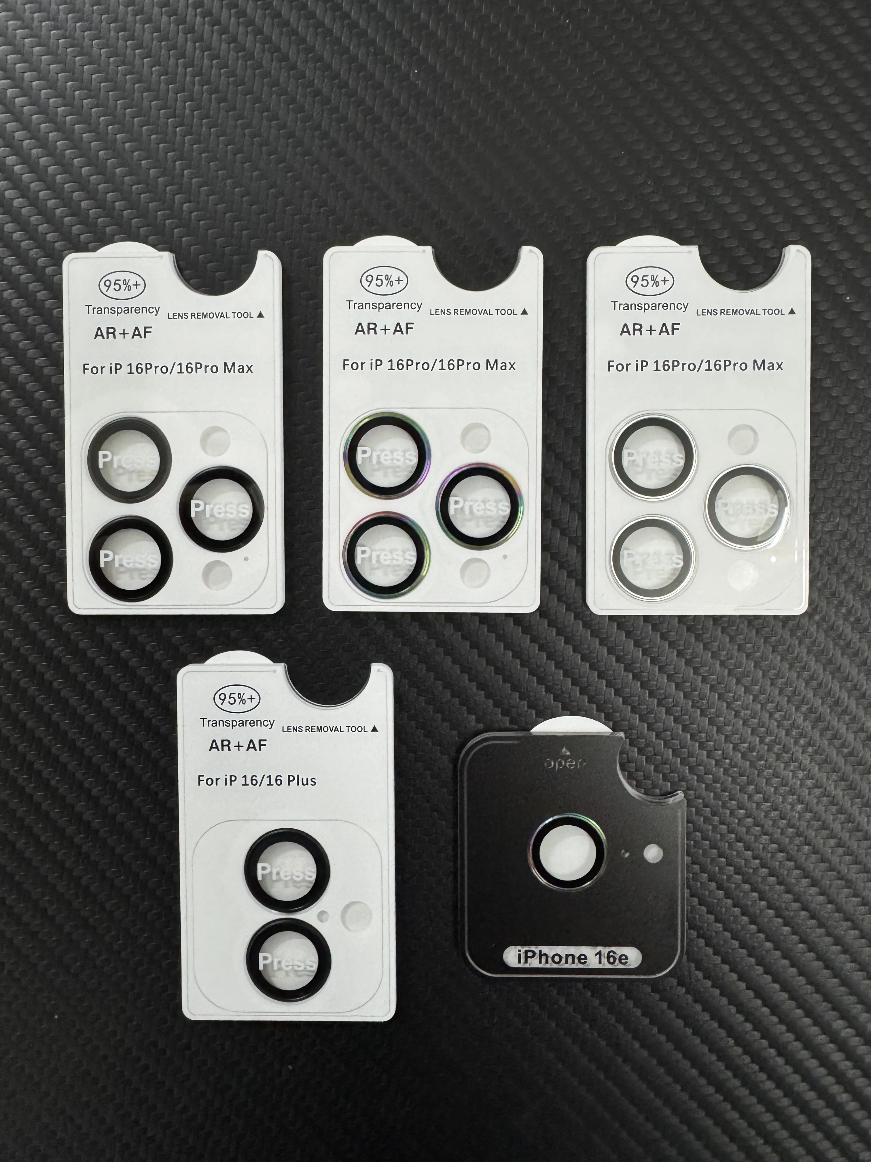 Geeignet für Apple iPhone 17 16 16e 15 14 13 Pro Max Mini Plus Kameraobjektiv Schutzfolie Gehärtetes Glas Standort abnehmbar