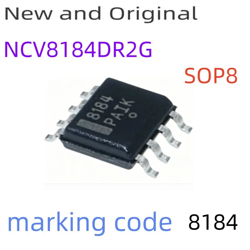 Ncv8184Dr2G Sop8 Micropower 70 Ma Low Dropout Tracking Regulator/Line Driver Marking Code 8184