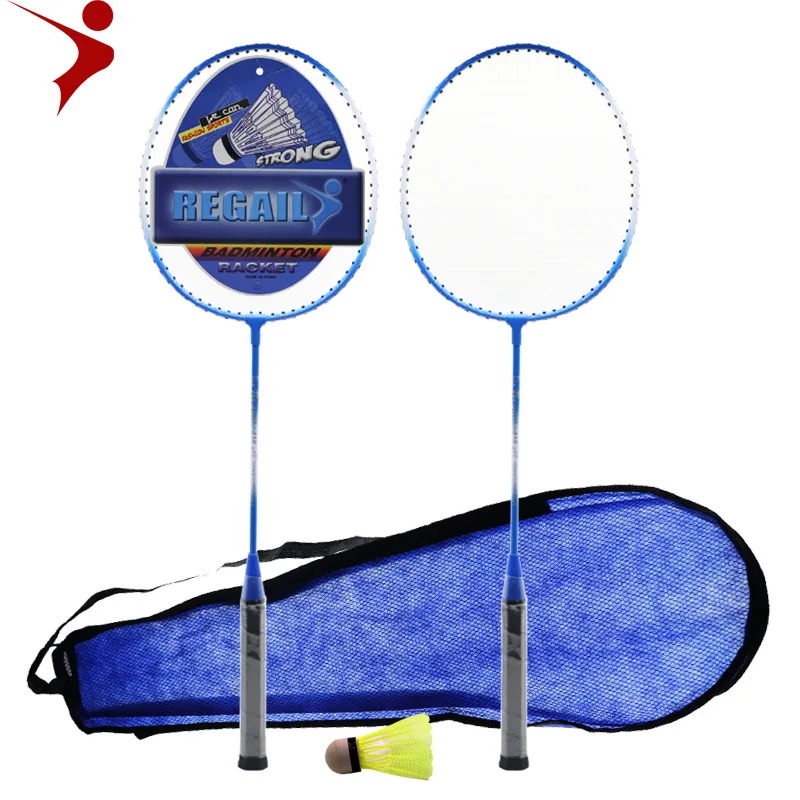Badminton Racket Iron Alloy Practice Professional Badminton Racket Badminton Set