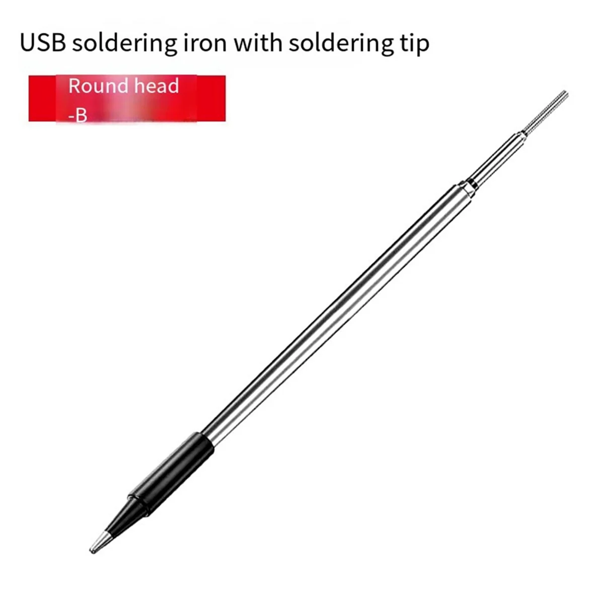 

L68AC210 Soldering Iron Tip USB Soldering Iron Tip 5V Battery Soldering Iron Tip Soldering Rework Accessories 3Pcs