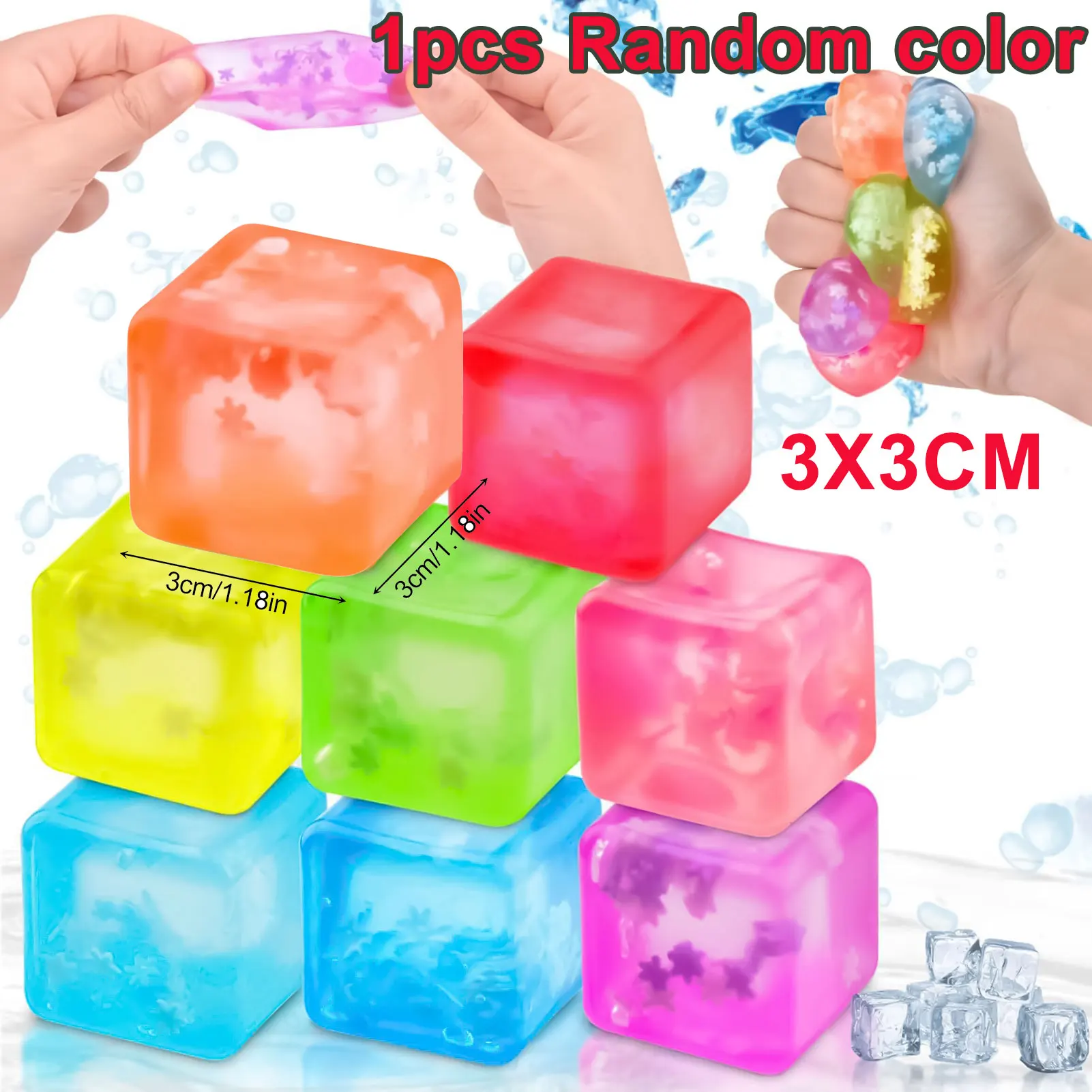 100+Surprise Blind Bag Squishy Fidget Toys Set, Random Mystery Squeeze Figures Stress Relief Decompression Toy Kids Party Gift