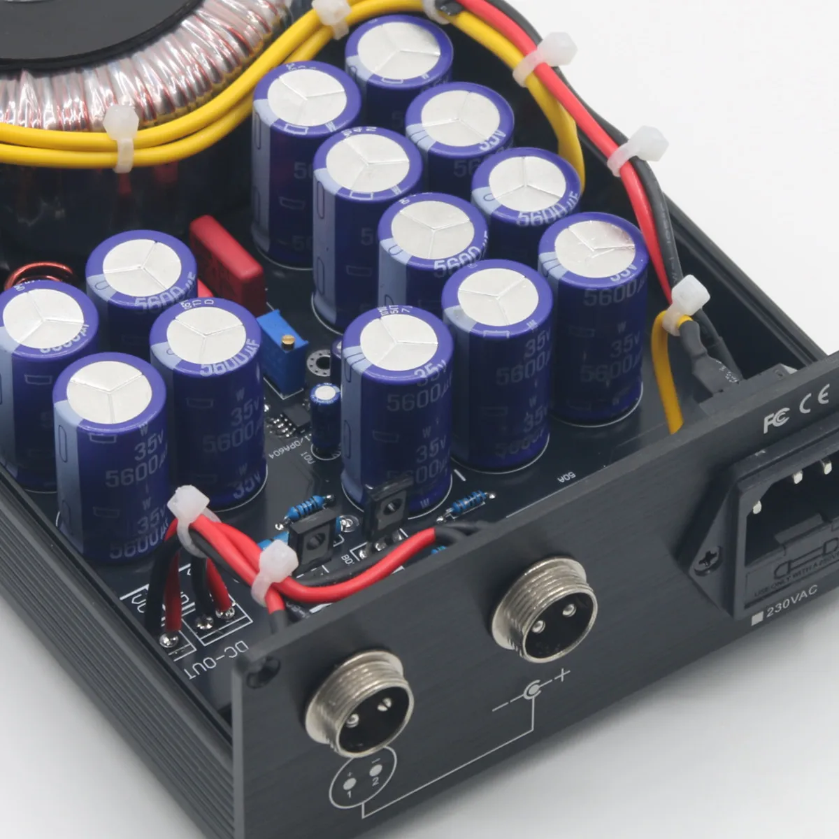 SPD-120PRO  HiFi Ultra-Low Noise 120VA DC Stabilized Linear Power Supply Output DC5V 9V 12V 15V 19V 24V Optional LPS view 5