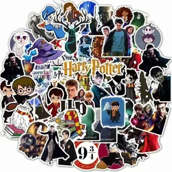 Waterproof Harri Stickers Hogwarts 2024 Malfoy Stickers Cartoon Waterproof DIY Diary Suitcase Scrapbook Phone Laptop