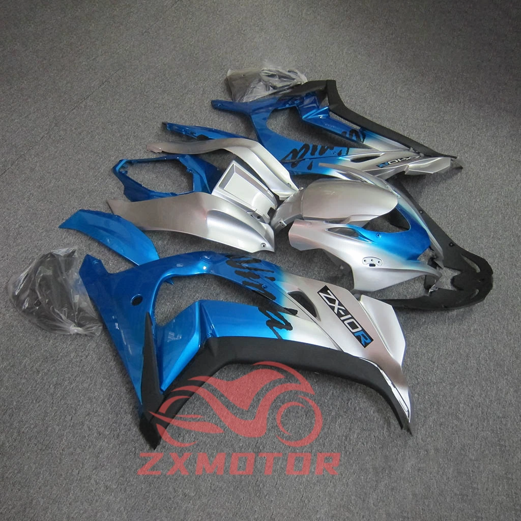 ABS Fairings ZX 10R 13 17 18 Aftermarket Motorcycle Dirt Motor Trail Bike Fairing Kit for KAWASAKI ZX10R 2016 2017 2018 2019