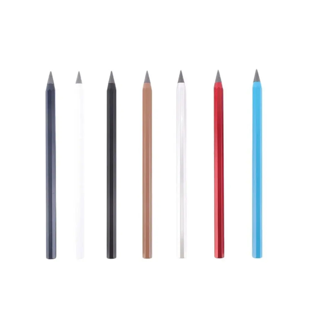 Magic Metal Pencil No Ink Non-Sharpening Unlimited Writing Pencil Infinity Pencils Gift