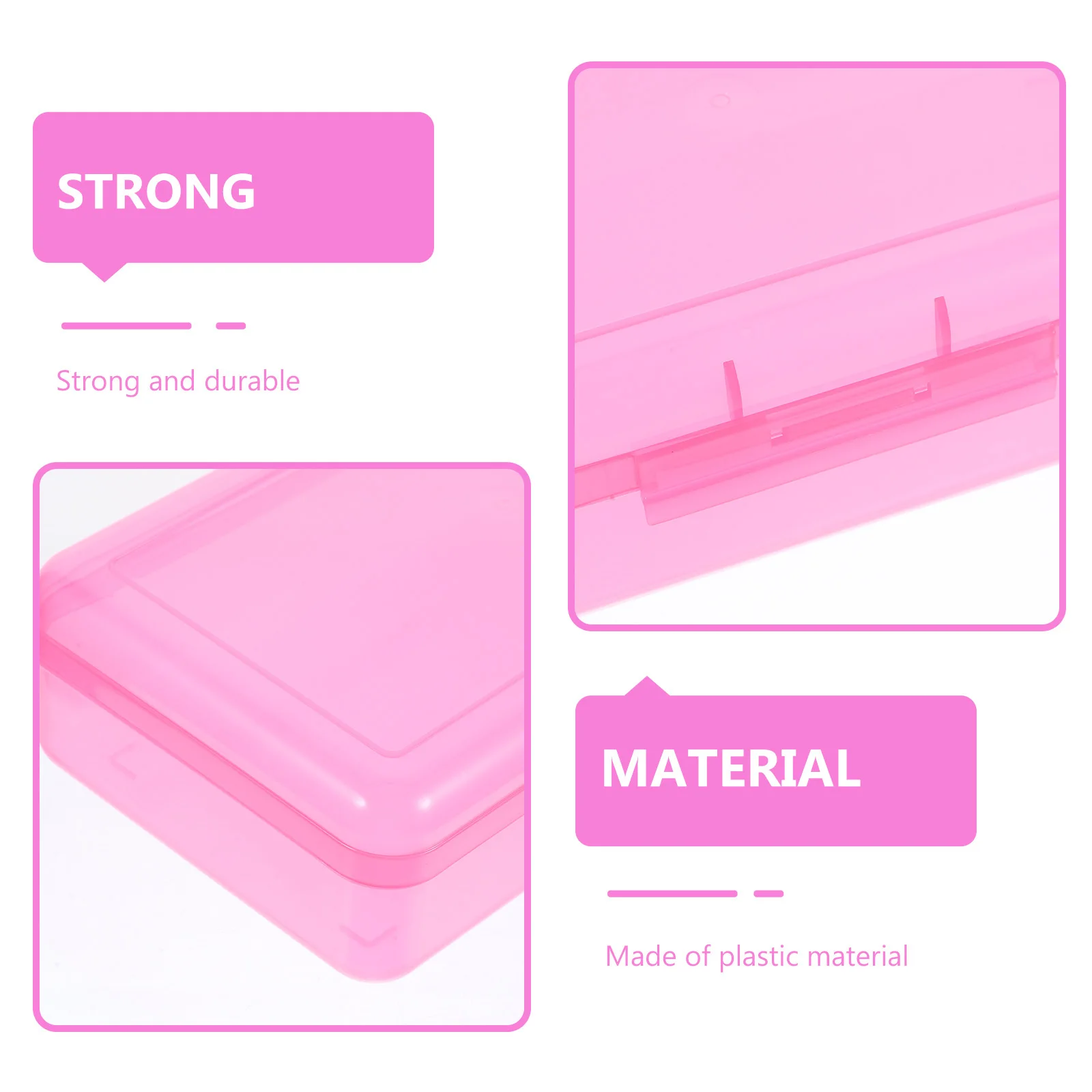 

Pencil Packing Organizer Pencils Storage Cases Clear Versatile Stationery for School Multifunctional