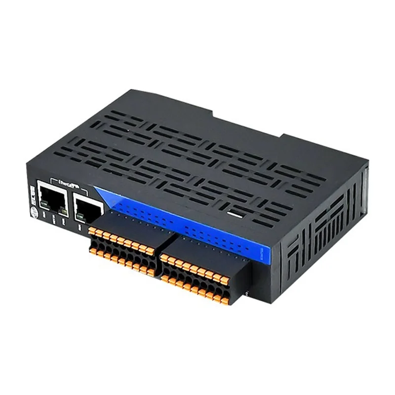 Baru! !EDS-32A Seri Ethercat Modul Akuisisi Data IO Jarak Jauh Pengontrol PLC Komunikasi Ethernet 16 Arah