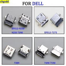 cltgxdd 2piece USB Type-C connector suitable FOR Dell XPS12-9250 9250 7390 7275 7389 7490 7590 charging socket port parts
