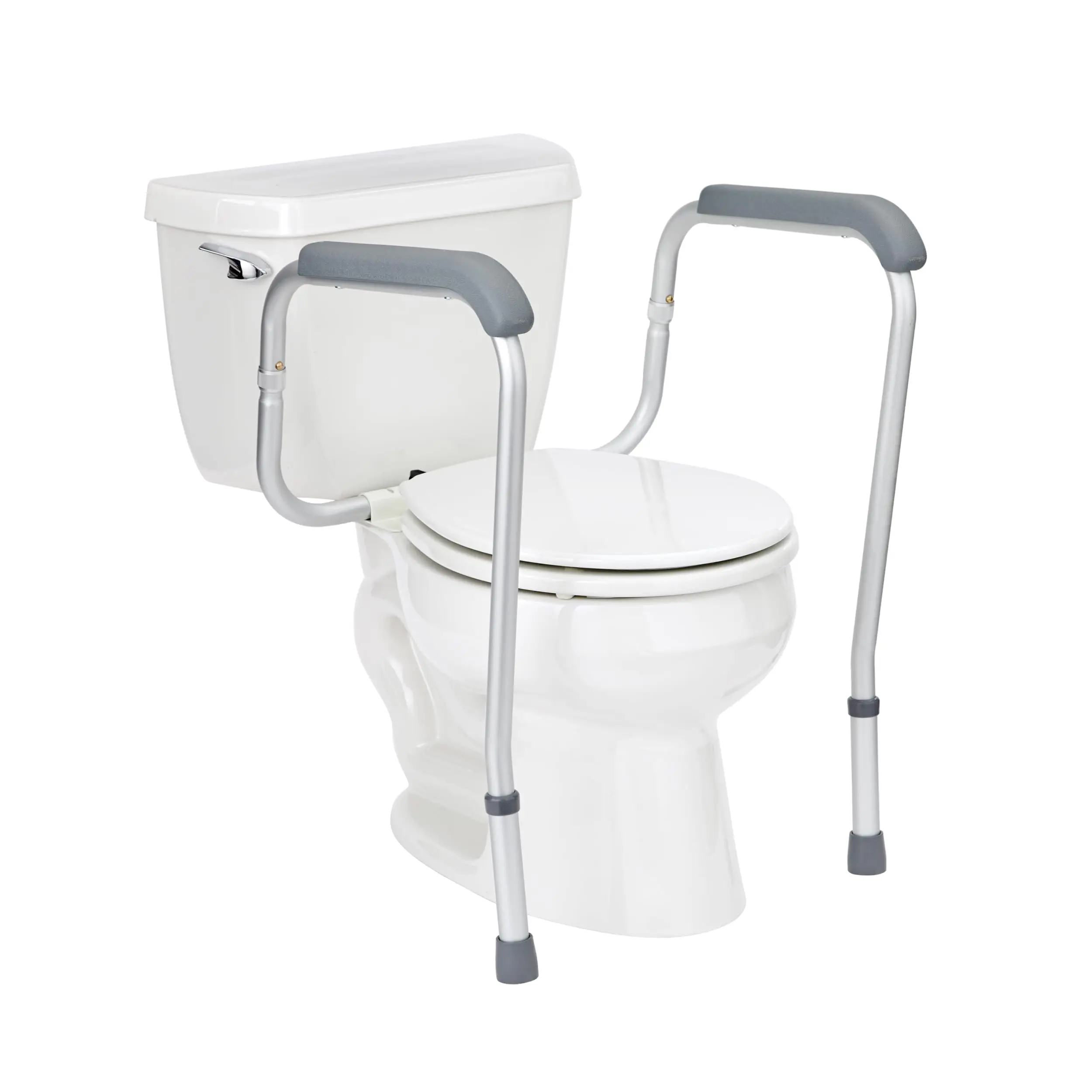 oilet Safety Rail For Seniors with Easy Installation, Height Adjustable Toilet Safety Frame