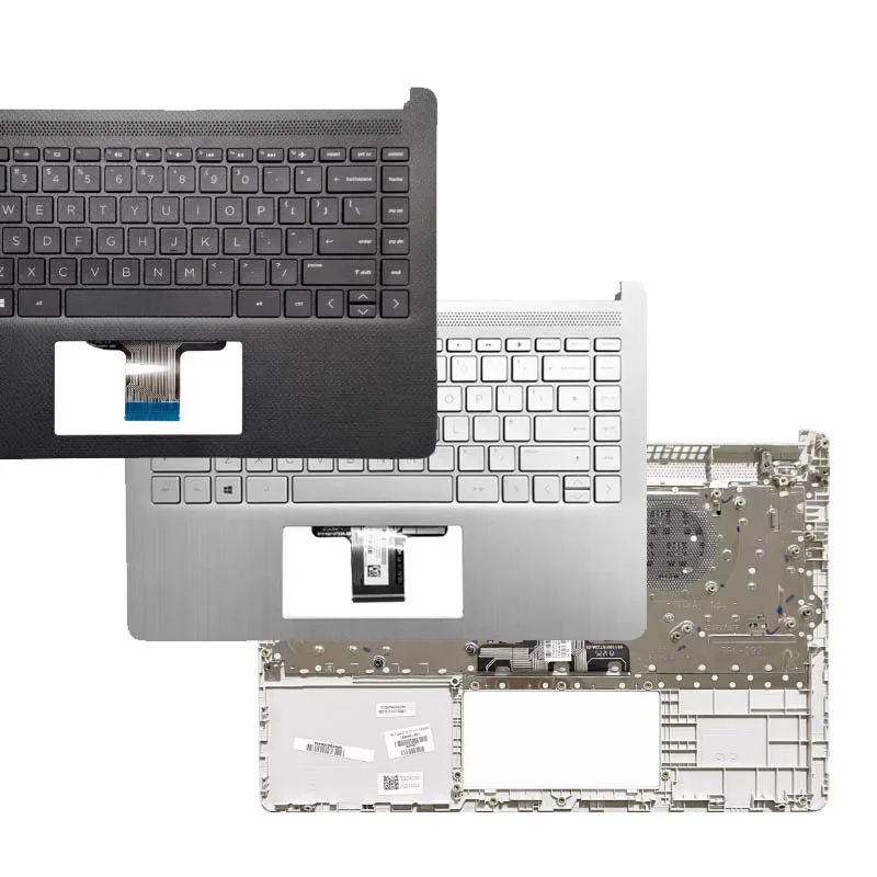 

Palm Rest Keyboard for 14-DQ 14-FQ TPN-Q221 14S-FR DR Laptop upper Cover case shell US RU L88200 L88206 L61506 L61507-001