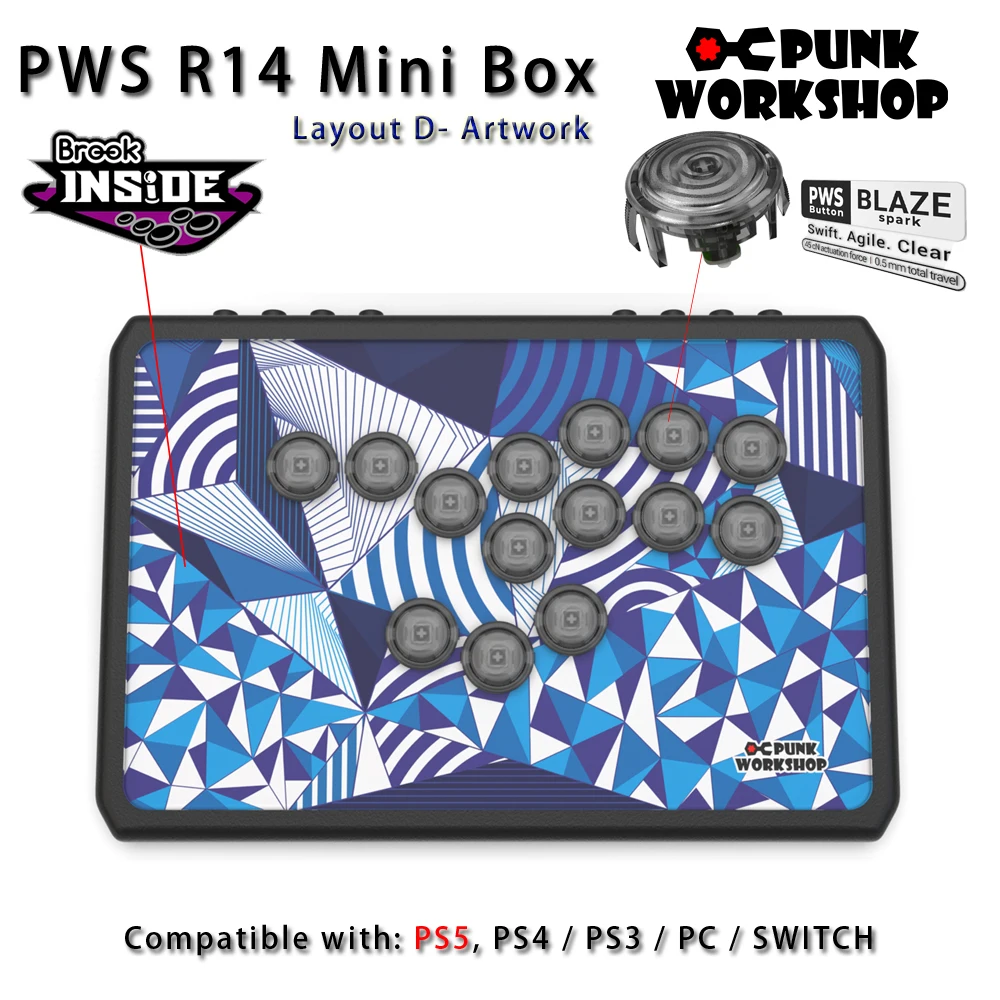 パンクワークショップ 最新ミニボックス PWS R14 レバーレス