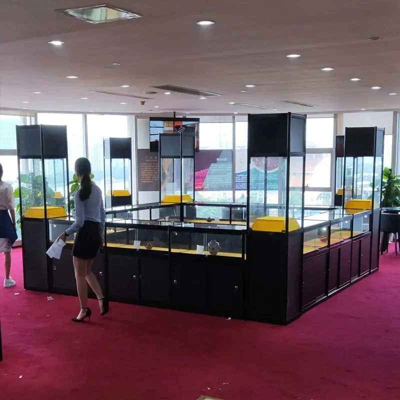 for Customized Jewelry Display Cabinet Toy Figure Showcase Office Small Commodity Display Rack