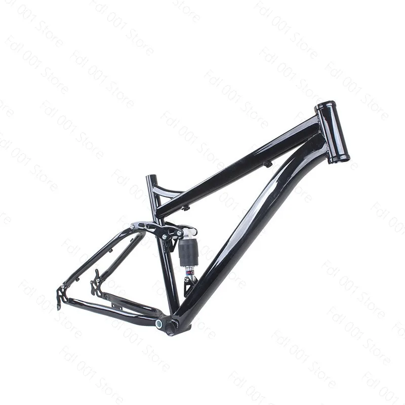 26 inch disc brake model absorber frame high carbon steel variable speed mountain bike modified shock absorber shelf