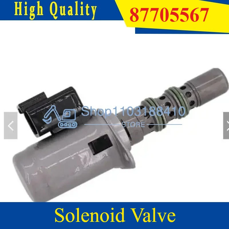 24V 87705567 Hydraulic Solenoid Valve For Case Engine 580N 580SM 580SN 590SM 590SN Loader B95CTC B110B B115B B110BTC B95B B95BLR