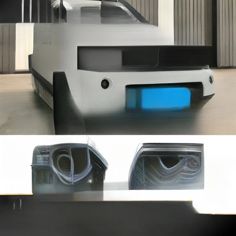 For Land Rover Discovery  10-17 4 Headlights Discovery 3 Modified Defender LED Laser Lens Daytime Running Light