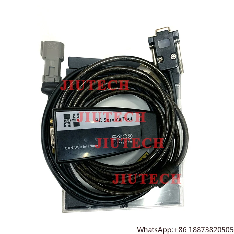 

Forklift diagnostic tool Ifak can usb Interface with Hyster Yale PC Service Tool V4.99 For Hyster Yale