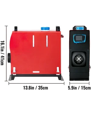 SIHAO 5/8KW 12V Diesel-Lufterhitzer mit LCD-Schalter, Standheizung. Schnelle, leise Heizung für LKWs, Boote, Wohnmobile und Dieselfahrzeuge – Detail 10