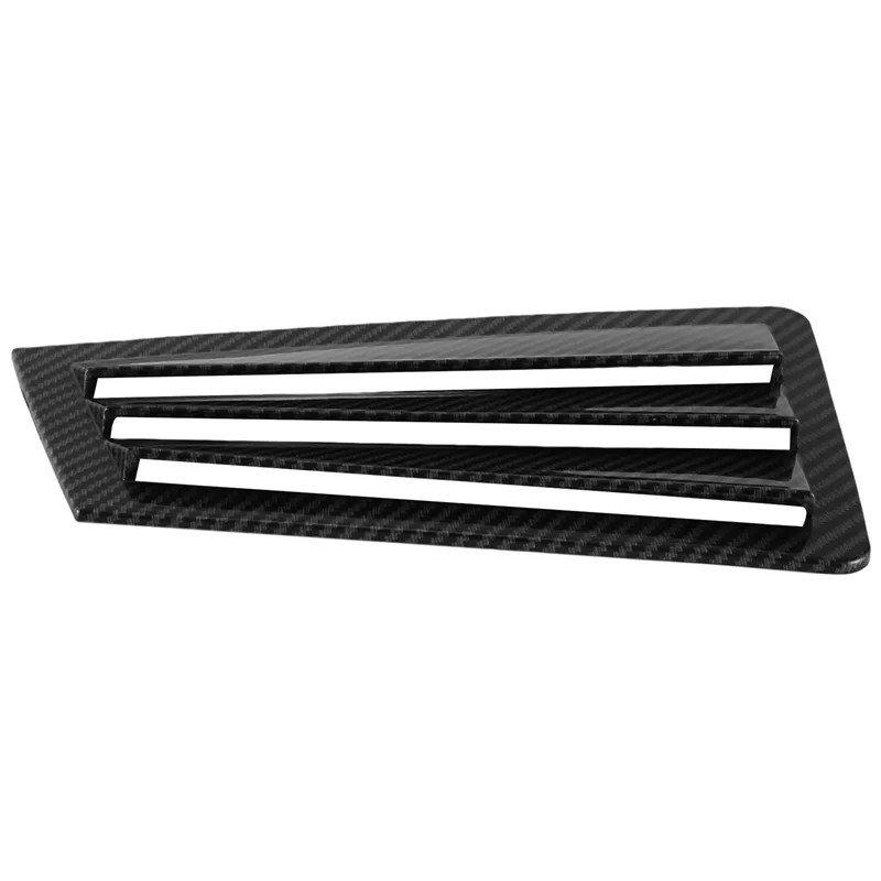 

1Pair Car Rear Window Shutter Trim Cover Side Louver Air Vent Scoop Spoiler Deflector For Mazda 3 2003-2007 A