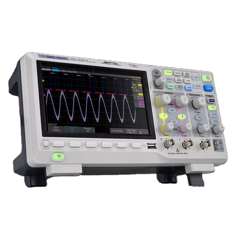 

SDS1202X-E 200MHz 2 Channel Oscilloscope SDS1000X-E Series 1GSa/s Digital Phosphor Oscilloscope