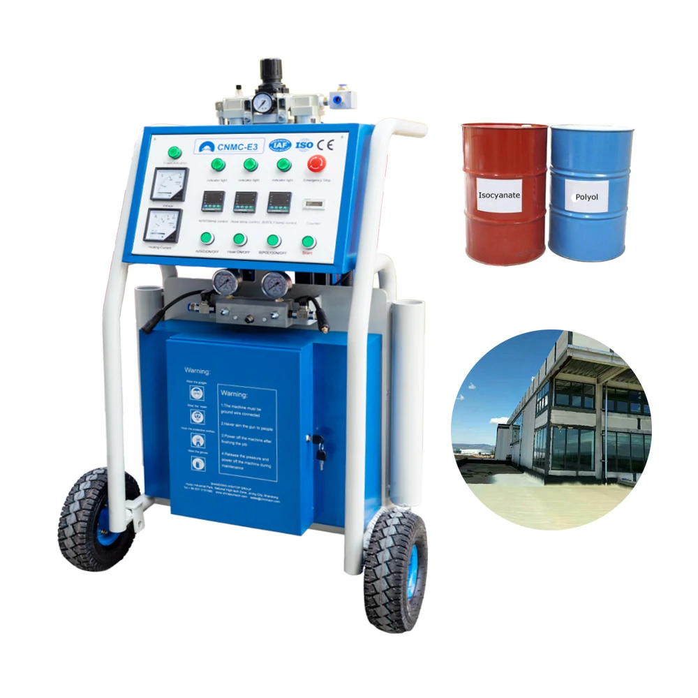 High Efficient PU/ Polyurea Spray Foam Equipment Spray Foam Equipment Pneumatic Polyurethane Foam Machine