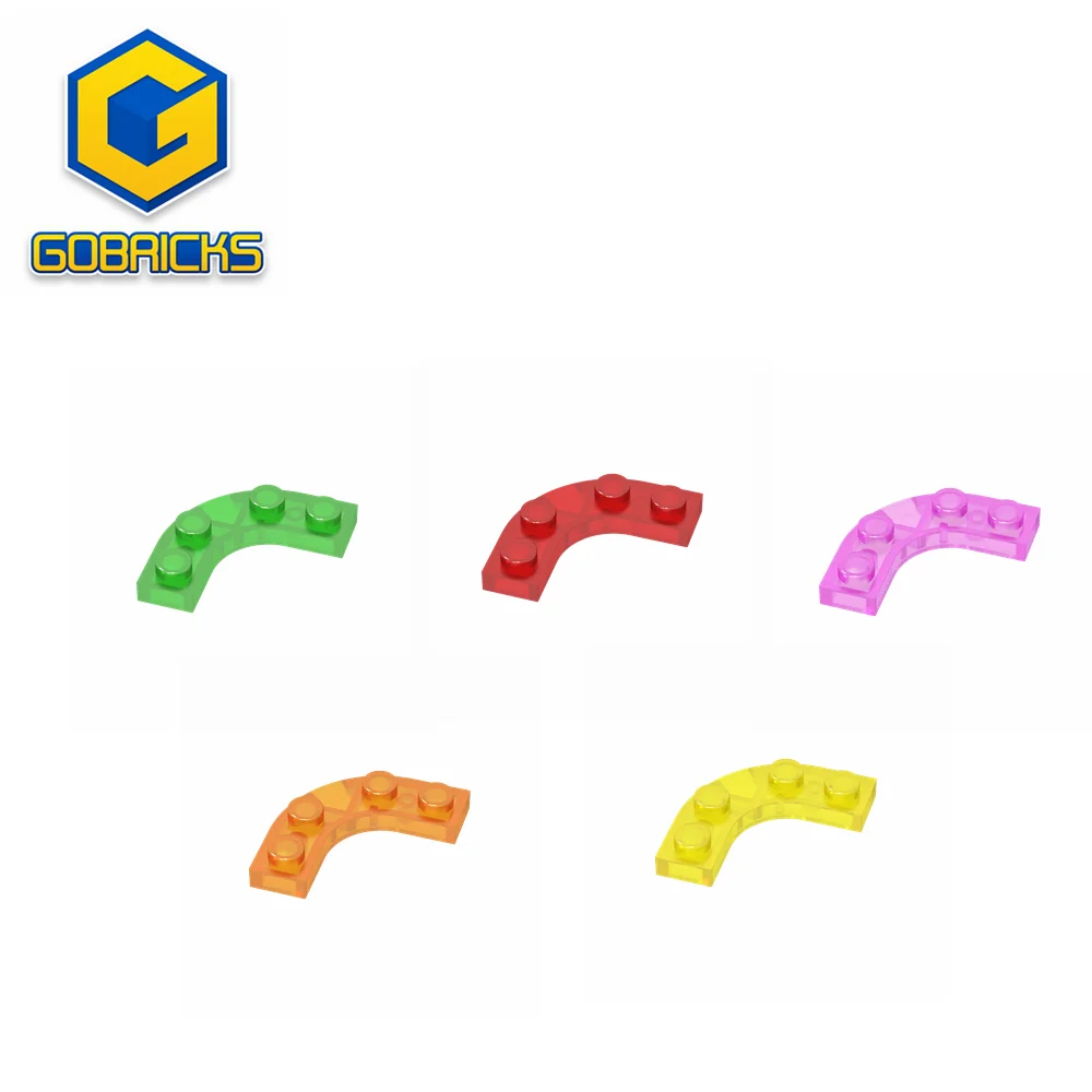 

Brick GB 2191 Blocks 3x3 Curved Corner Board Compatible with LEGO 68568 Spare Parts MOC Parts Custom Brickfigures Customization