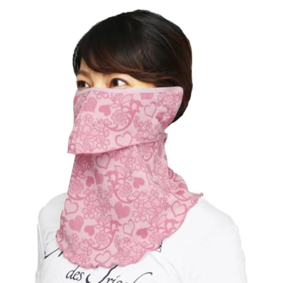 

YAKeNU UV CUT MASK Fabric Face Cover for Outdoor Breathable Neckwear Yake-nu