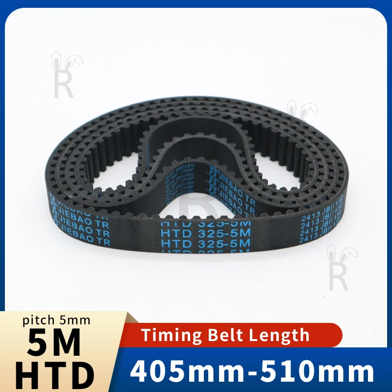 

HTD5M Tming Belt Length 405mm 410 415 420 425 430 435 440 445 450 455 460 465 470 475 480 485 490 495 500 505 510 5M Belt HTD 5M