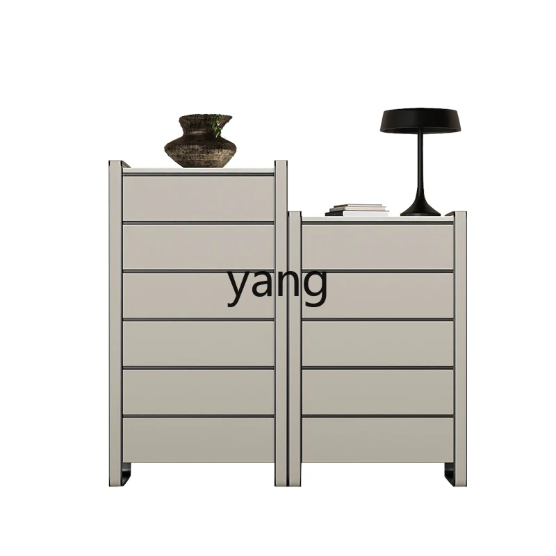 

LZR Solid Wood Storage Cabinet High-End Living Room Bedroom Three Four Five Drawer Cabinet