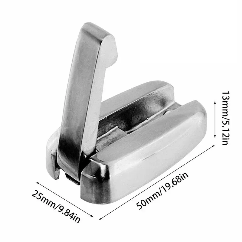 1PC Zinc Alloy RV Bathroom Towel Hook Home Camper Caravan Load-bearing Hook RV Accessories For Car Home Storage Hook