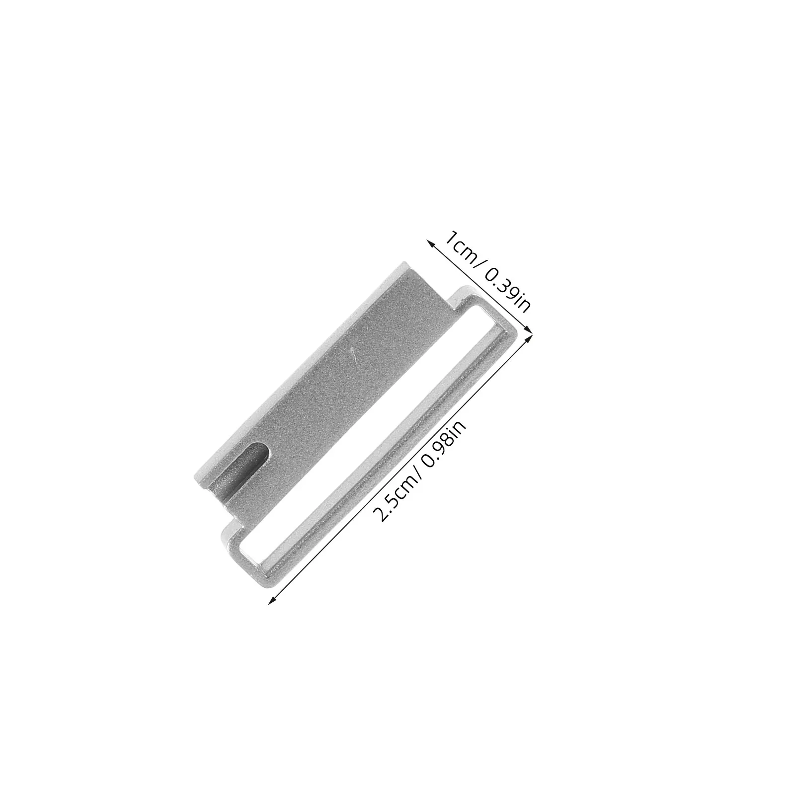 6 Pcs Small Watch Parts Metal Watchband Connector Compact Professional Replacement Adapter Compatible
