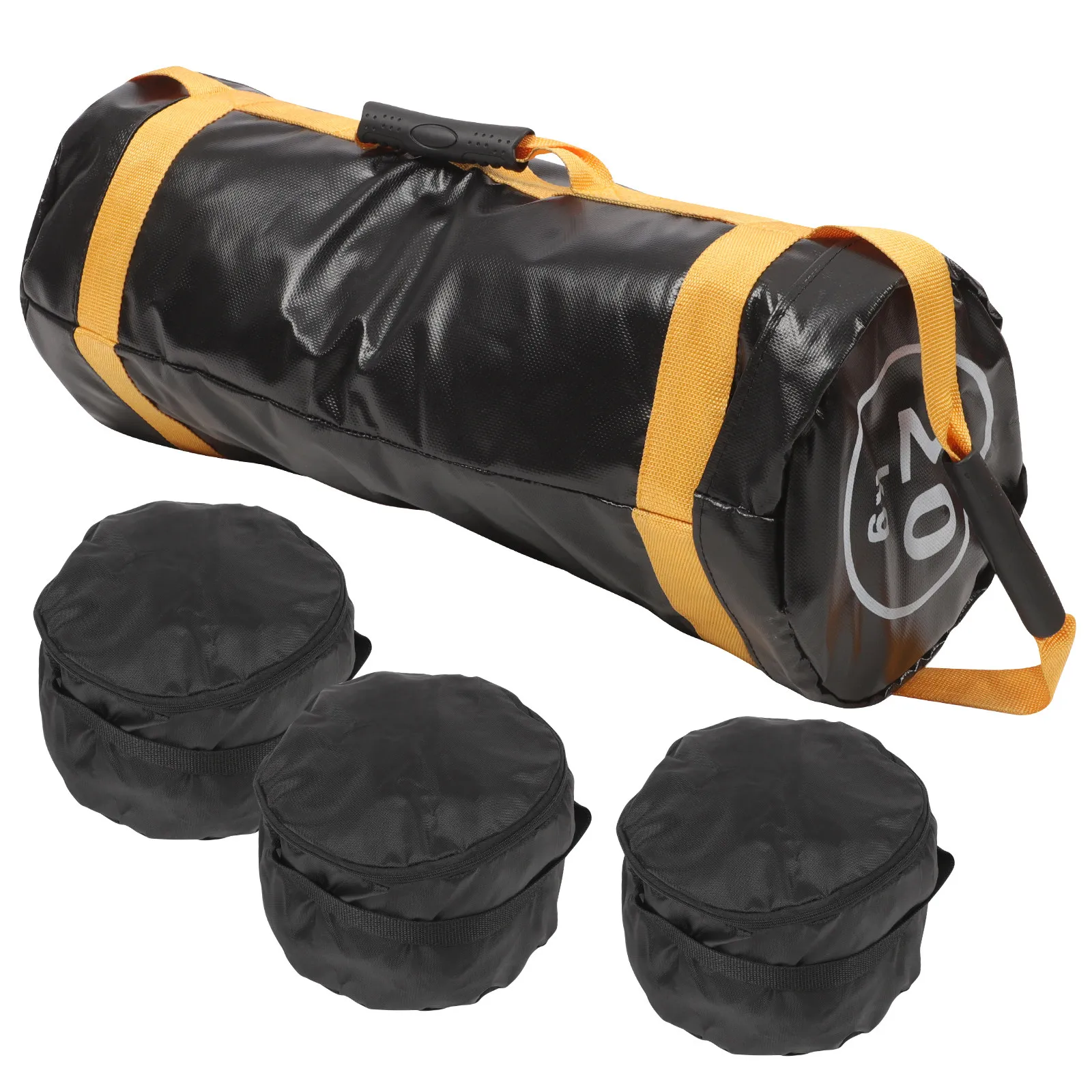 Fitness 20KG Weighted Bag for Gym Lifting Strength Training Equipment Durable PVC Practical Design Versatile