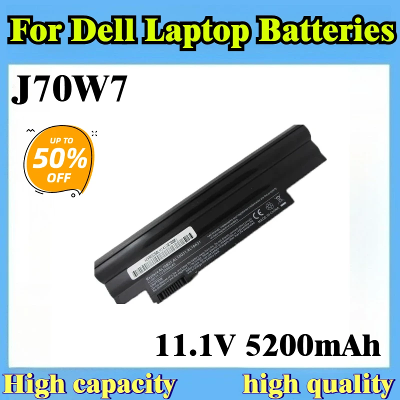 

Для Dell XPS L401x L501x L502x L701x L702x L721x JWPHF R795X WHXY3 R4CN5 6-элементный аккумулятор для ноутбука J70W7 11,1 В 5200 мАч