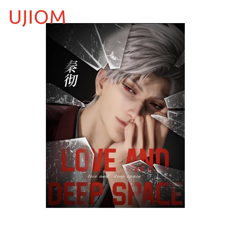 UJIOM Love And Deepspace Boyfriends Wall Stickers Sylus Aster Handsome Man Posters Design Decals Vinyl Living Room Decoration