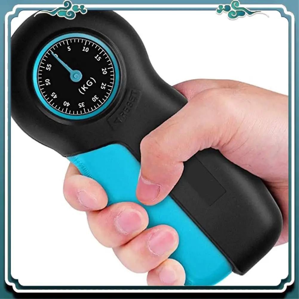 A65G-Portable Hand Grip Dynamometer, Digital Hand Grip Strength Meter Strengthener Exercise Measurement Wrist Strengthener