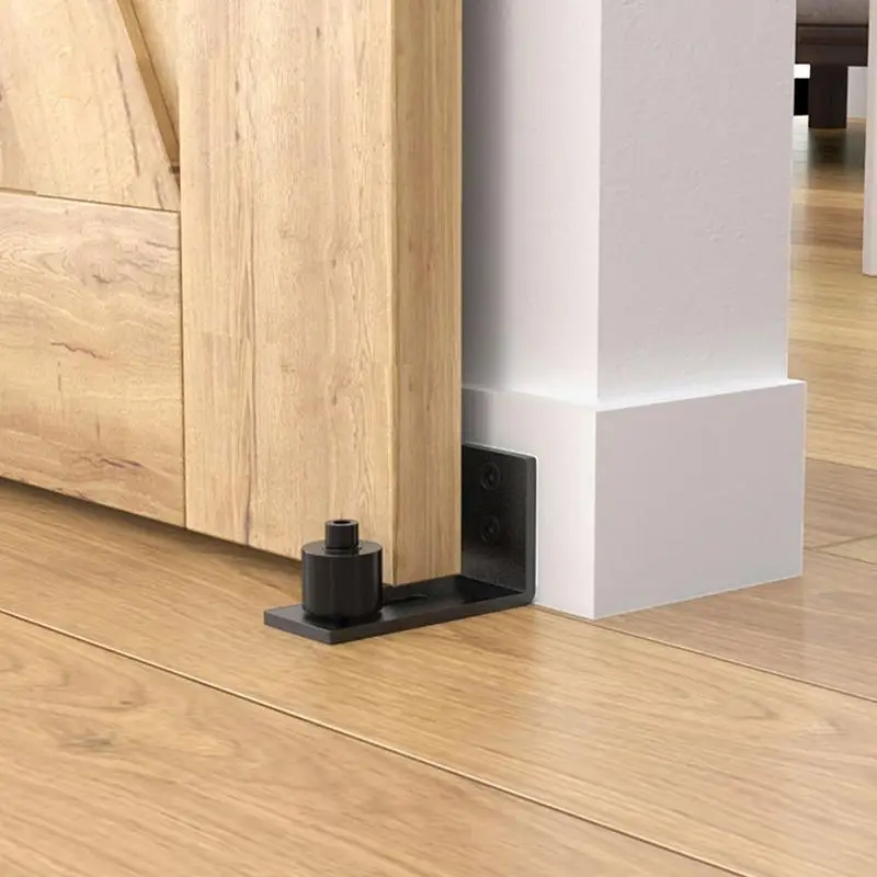 

Barn Door Guides For Bottom Universal Floor Guide Bottom Bracket Flat Base Roller Hardware Kit Single Wheel Barn Door Floor Rail