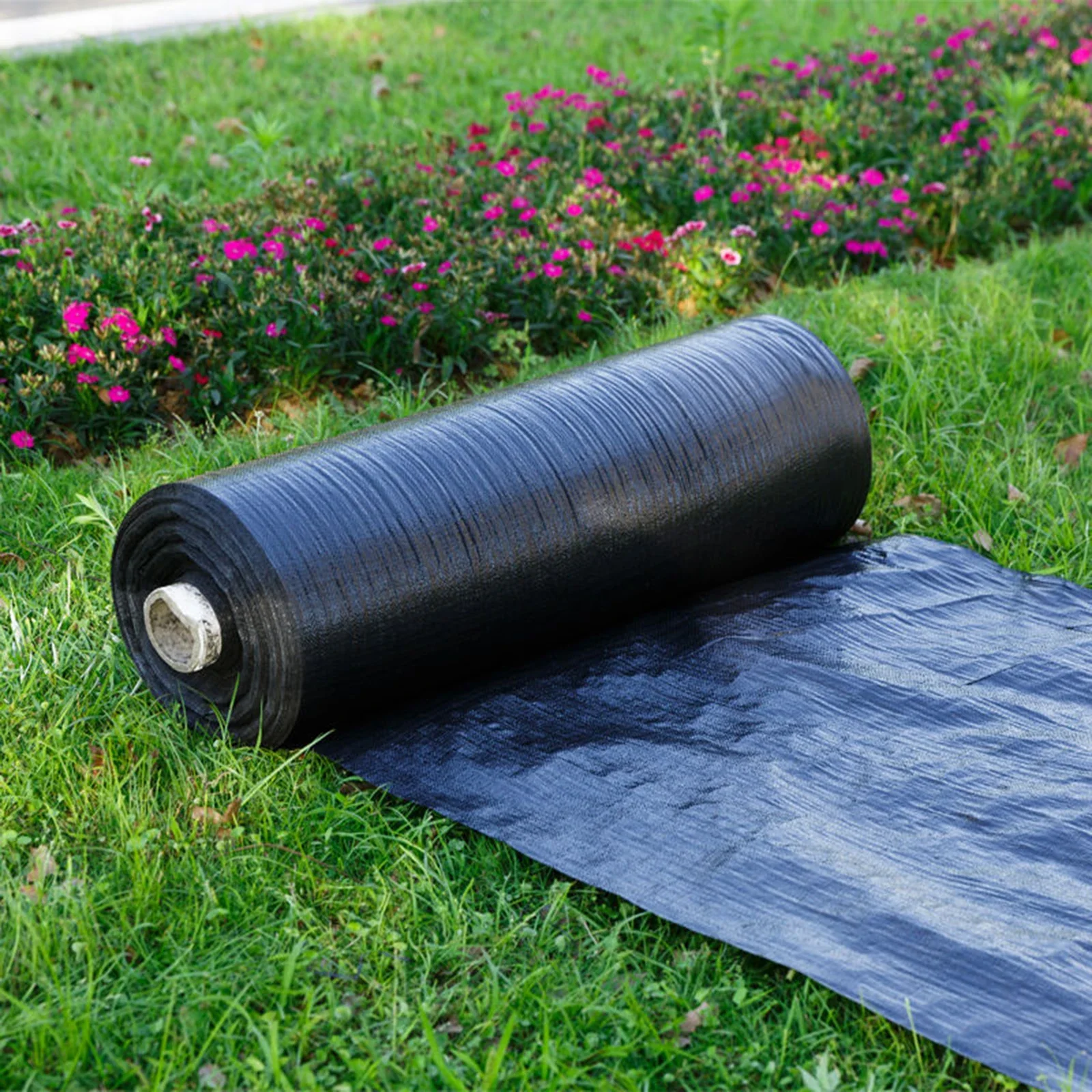 Agricultural Anti Grass Cloth Farm-oriented Weed Barrier Mat Black Plastic Mulch Thicker Orchard Garden Weed Control Fabric