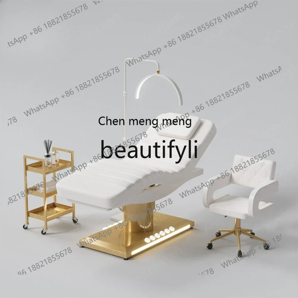 S7486teae Electric Beauty Bed Beauty Salon Electric Lifting Skin Management Bed Spa Massage Bed