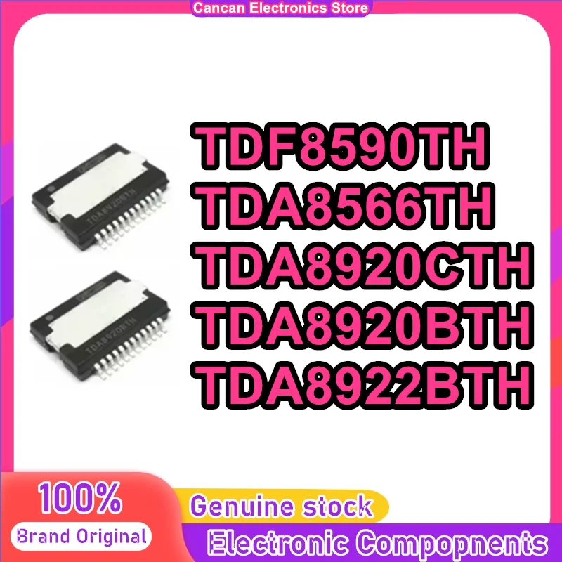 TDA8566TH TDF8590TH TDA8922BTH TDA8920CTH TDA8920BTH TDA8920 TDA IC HSOP-24 in Stock 100% New Origin