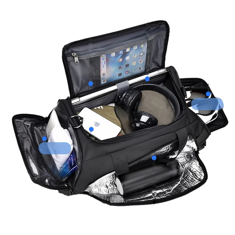 

Men's Travel Bag Large Capaci Casual Sports Fitn Bag Lightweight Handbag for ort Busin Trips And Outdoor Activities