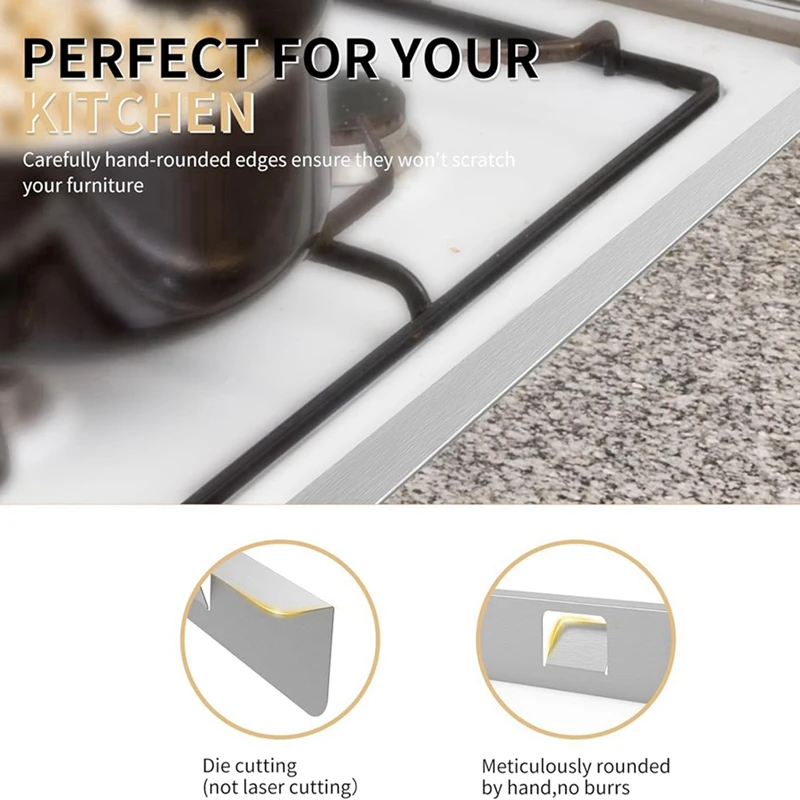 Stove Space Covers Stianless Steel Stove Space Filler Oven Side Space Filler Between Stove For Kitchen 2 Pack