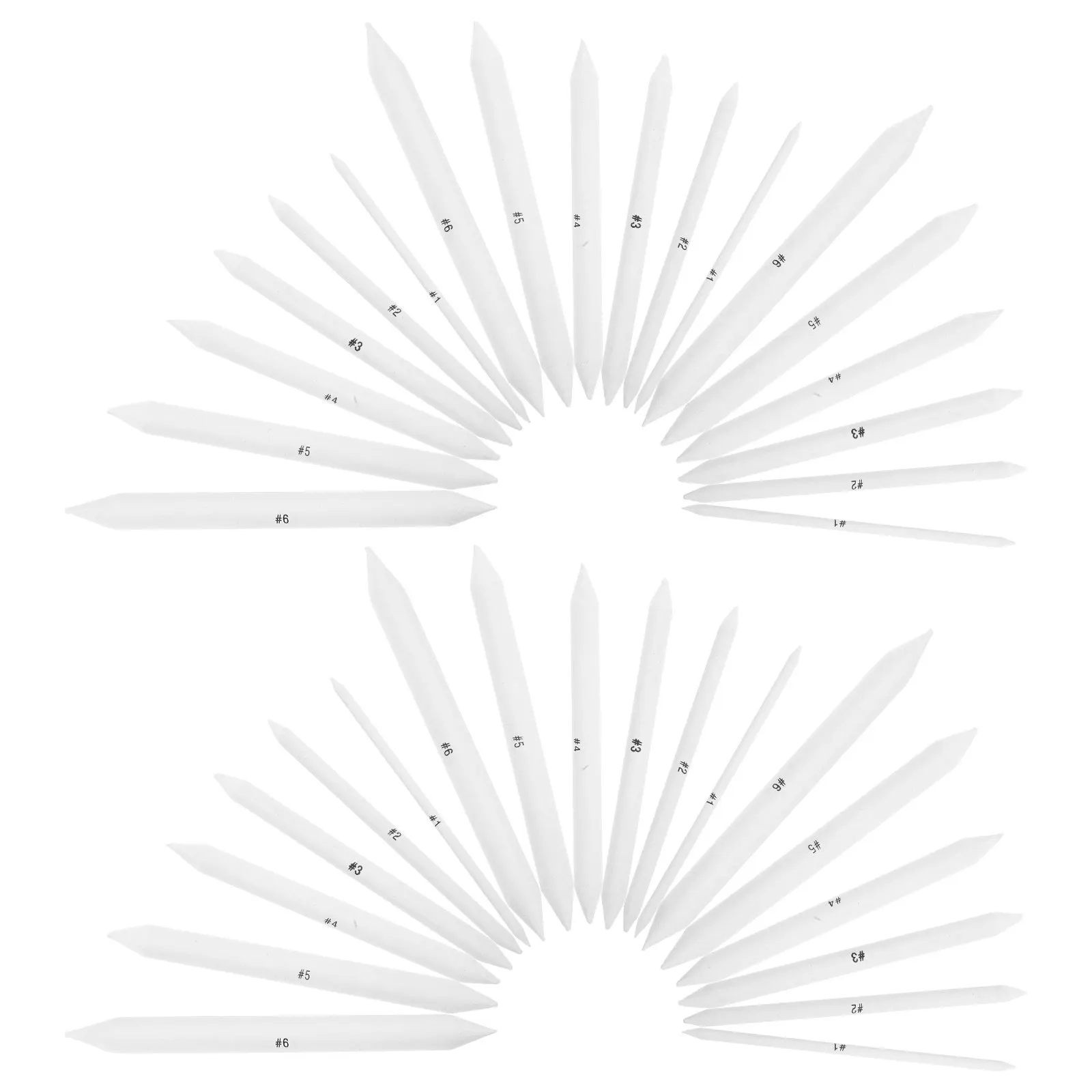

Набор из 36 двусторонних кистей-стильусов для рисования, растушевки и прорисовки теней, для угольных карандашей, инструменты для начинающих художников