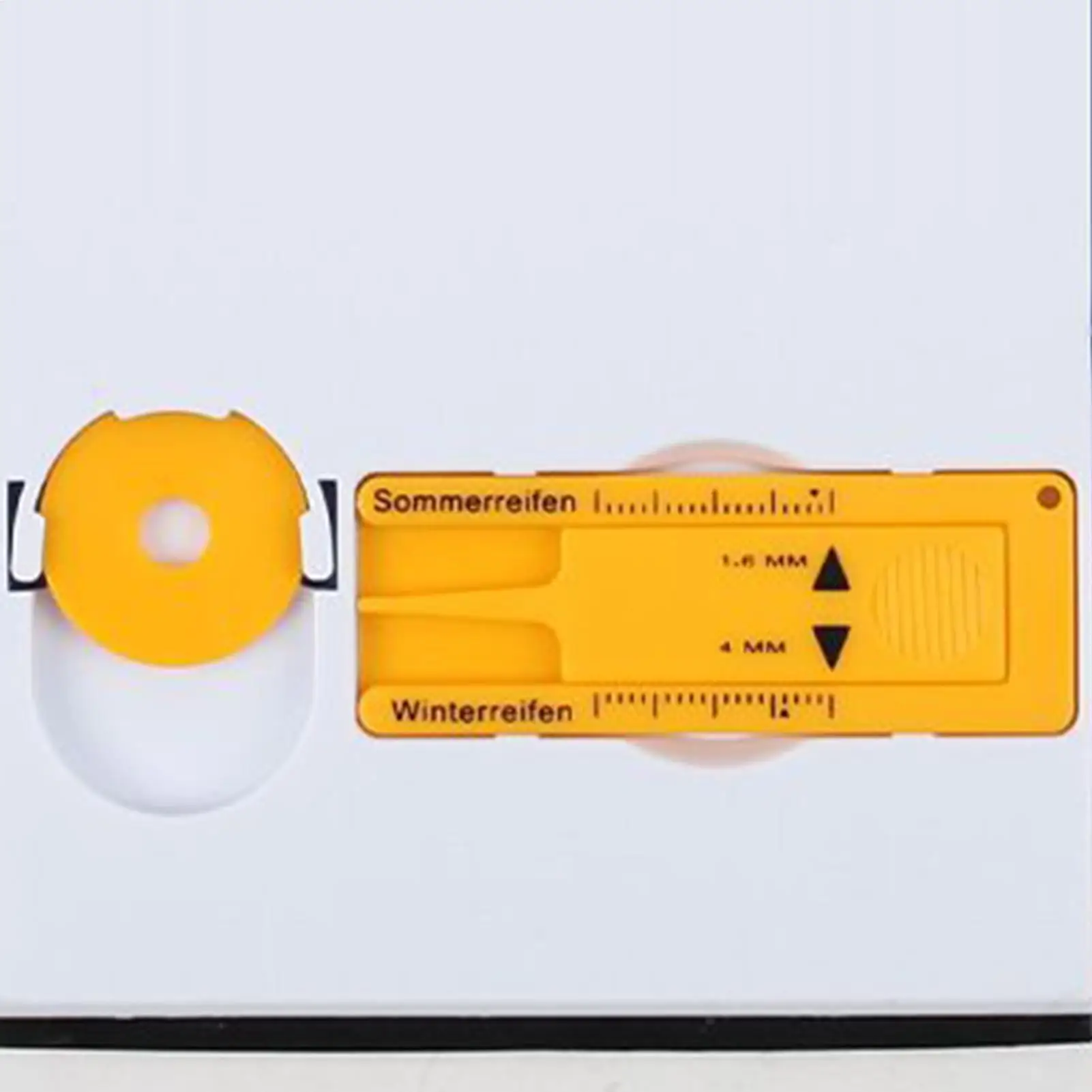 Car Snow Scraper Tire Tread Depth Gauge Parking Timer Car Scraper Tread Gauge For Window Fog Water Stain Vehicle Truck SUV