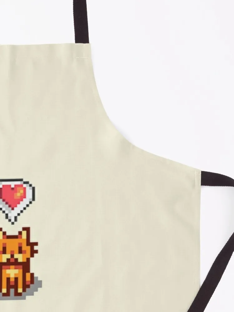 Stardew Valley Happy Cat Apron apron for women Women kitchen's apron