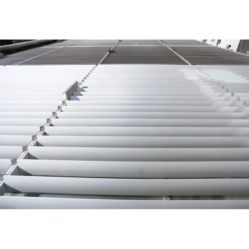 Automatic Exterior Custom Aluminum Louver Shutter